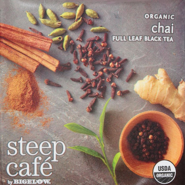 Organic Chai Tea (box of 50 teabags) Jittery Joe's Coffee