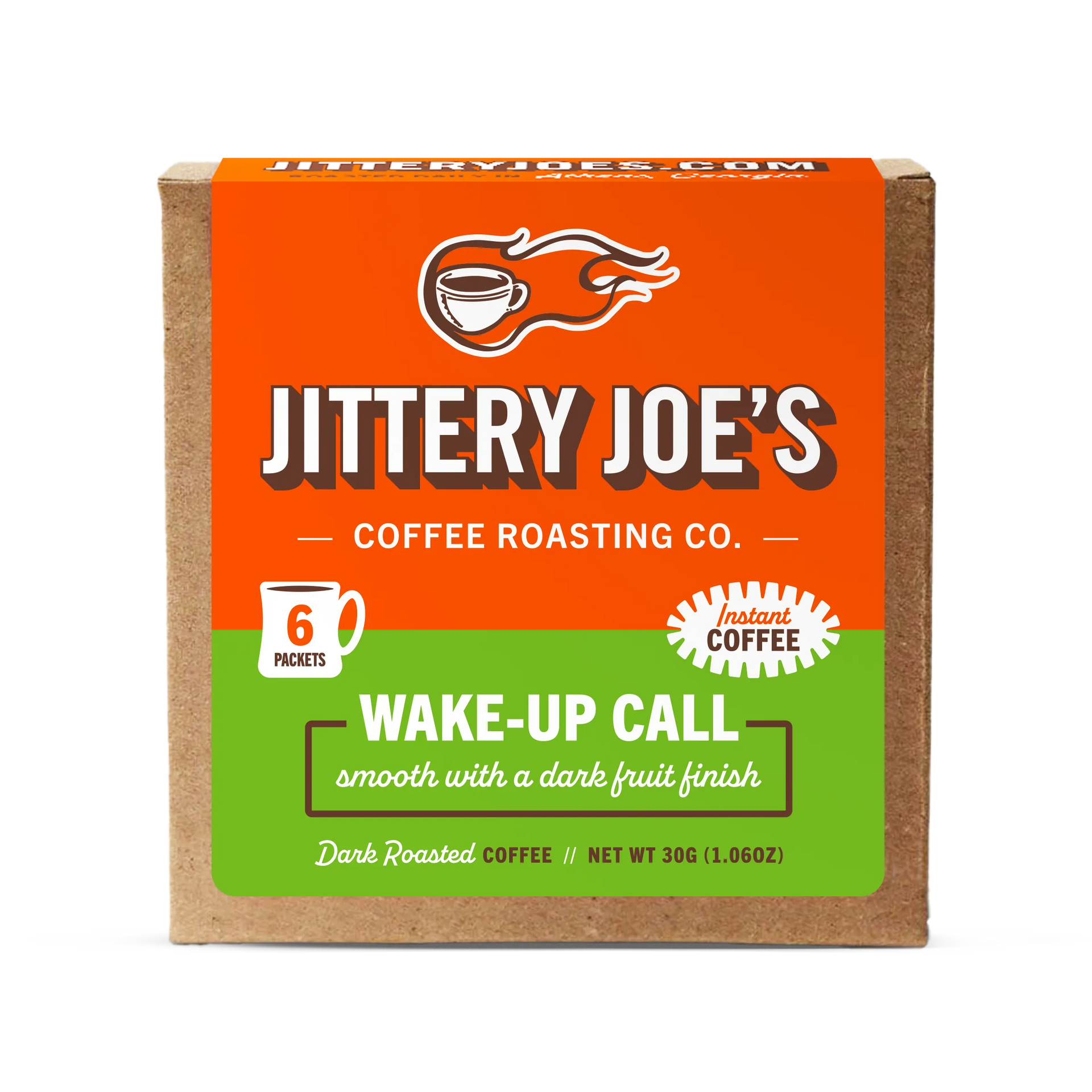 Wake Up Call Instant Coffee – Jittery Joe's Coffee