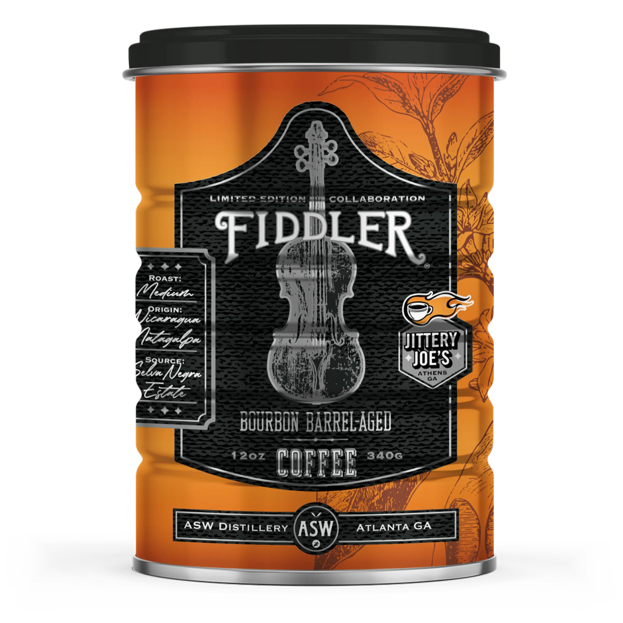 ASW Distillery Fiddler Bourbon Barrel-Aged Coffee