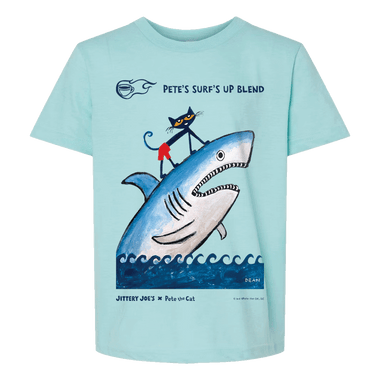 Jittery Joe's & Pete the Cat Surf's-Up T-shirt