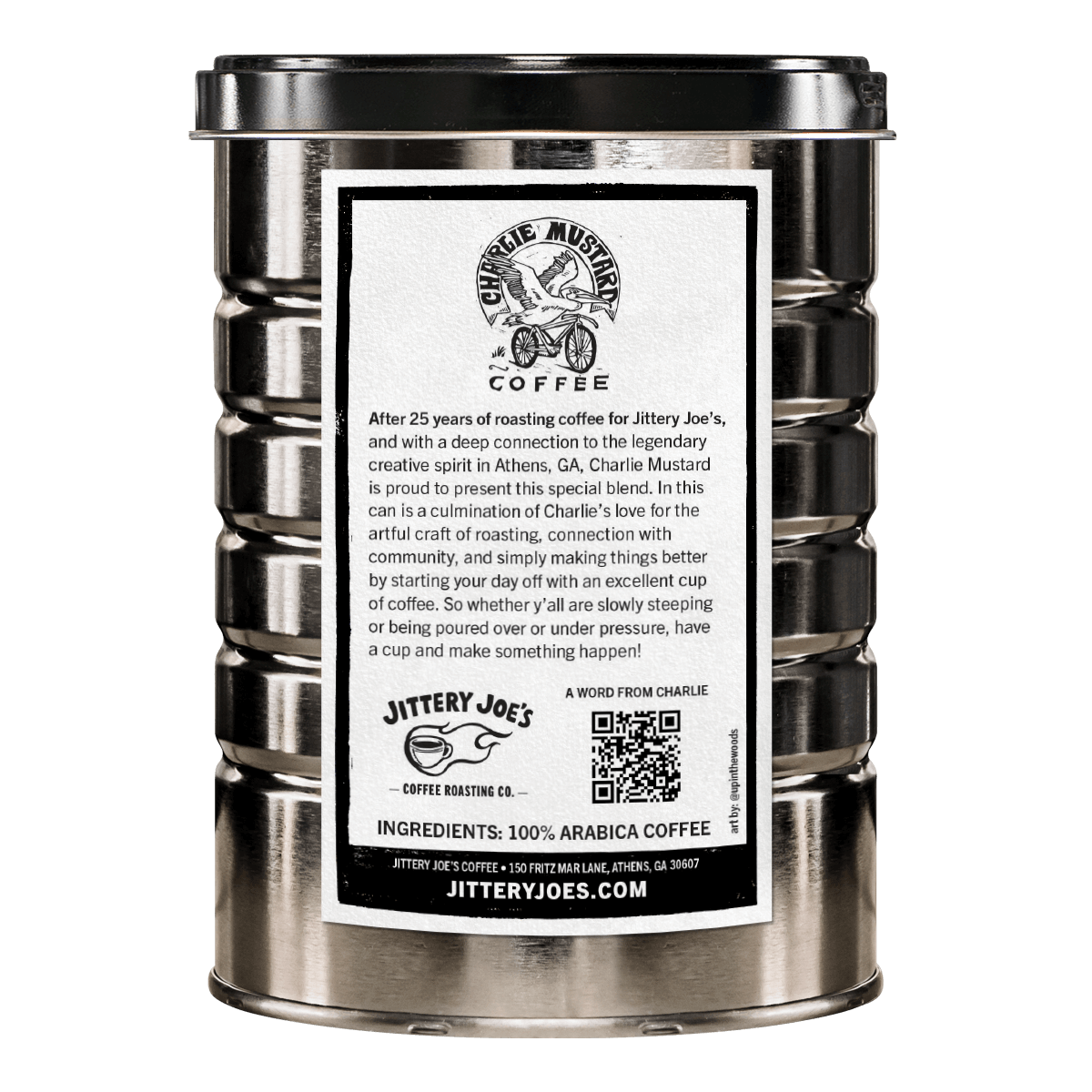 Charlie Mustard Coffee Jittery Joe's Coffee