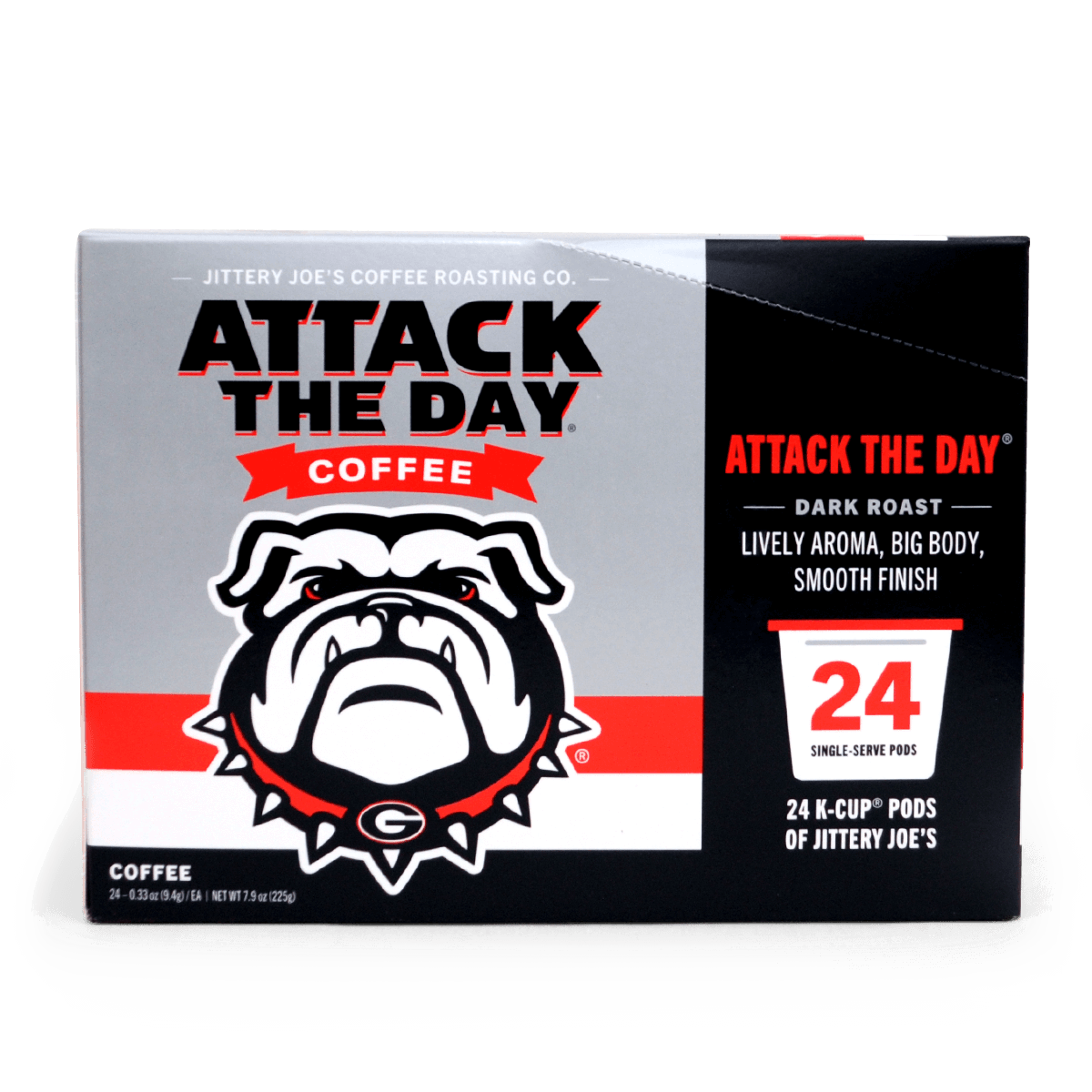 Attack the Day KCup® Pods Jittery Joe's Coffee