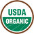 Certified organic coffee logo